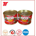 OEM-Marken-Tomatenpaste in Dosen aller Größen 70 g bis 4,5 kg